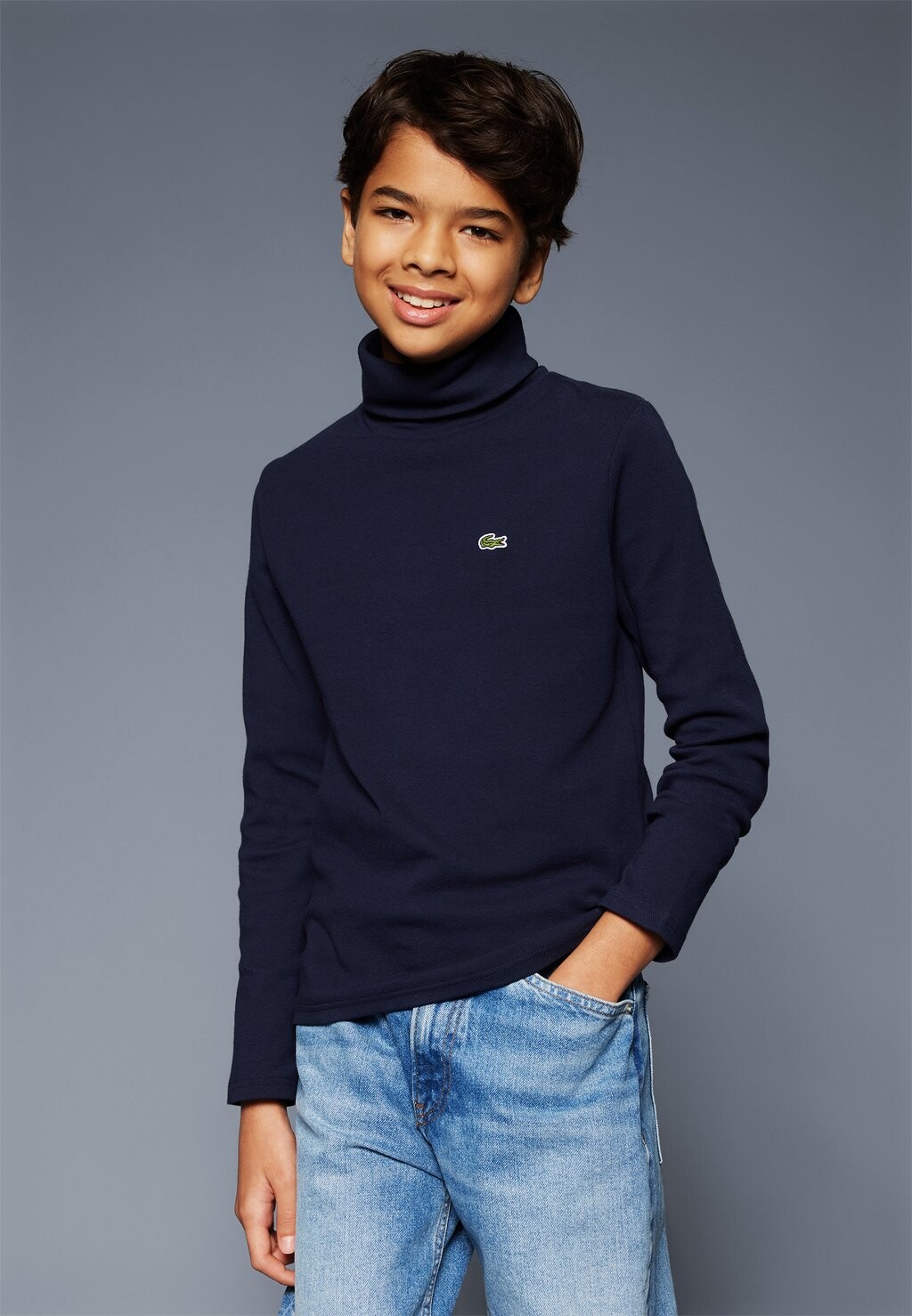 

Футболка с длинным рукавом Unisex Lacoste, цвет navy blue