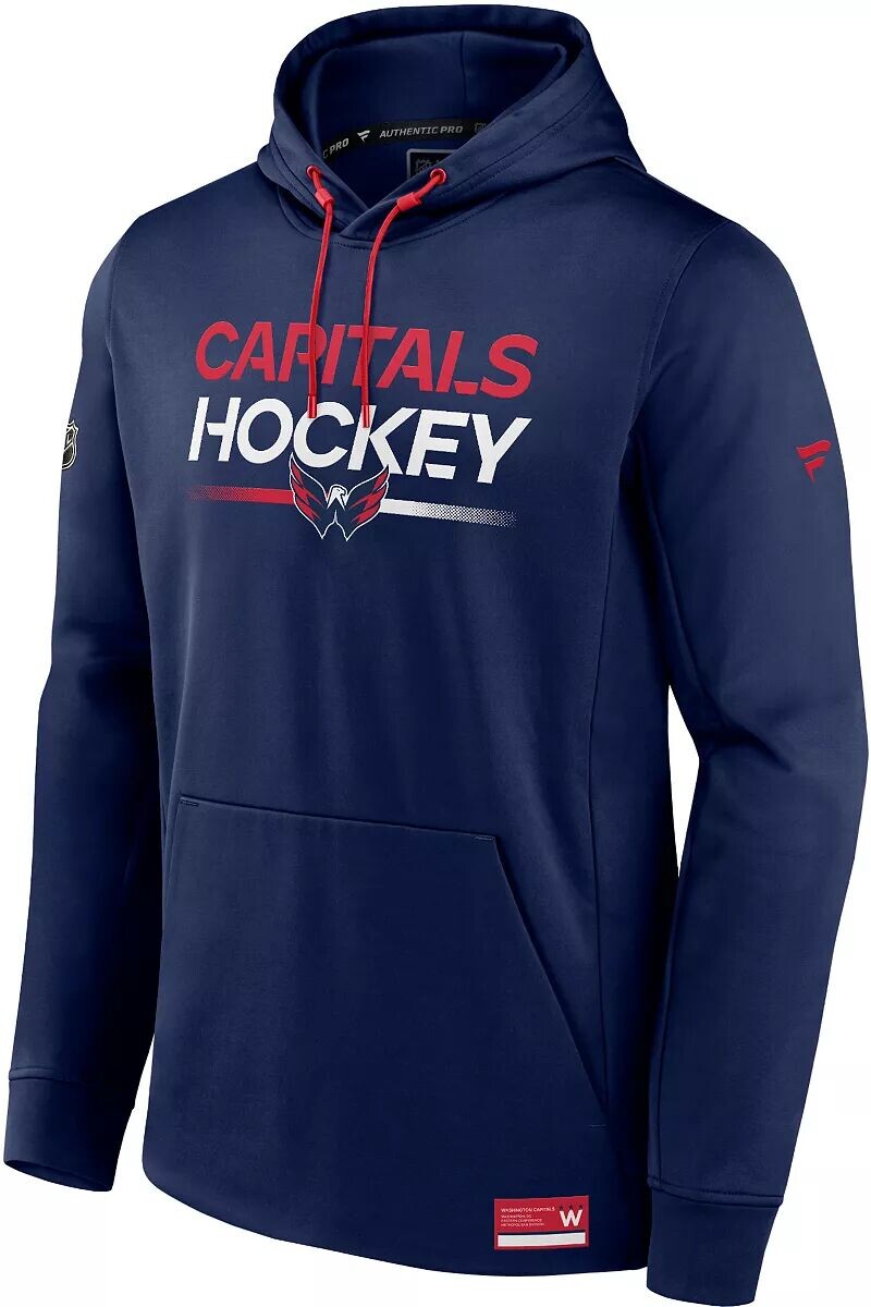 

Темно-синий пуловер с капюшоном NHL Washington Capitals Authentic Pro Rink