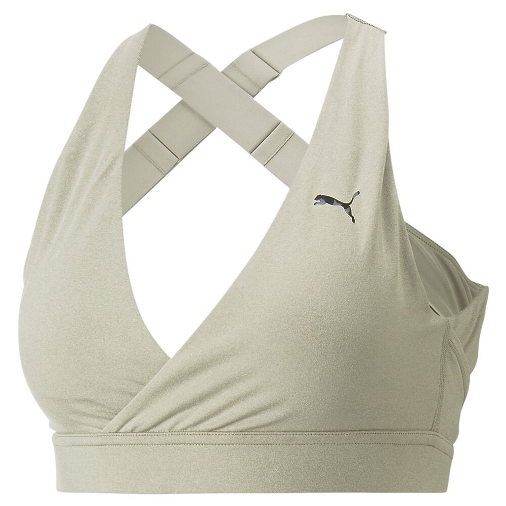 

Спортивный топ Puma Mid Impact Yogini Cr, зеленый