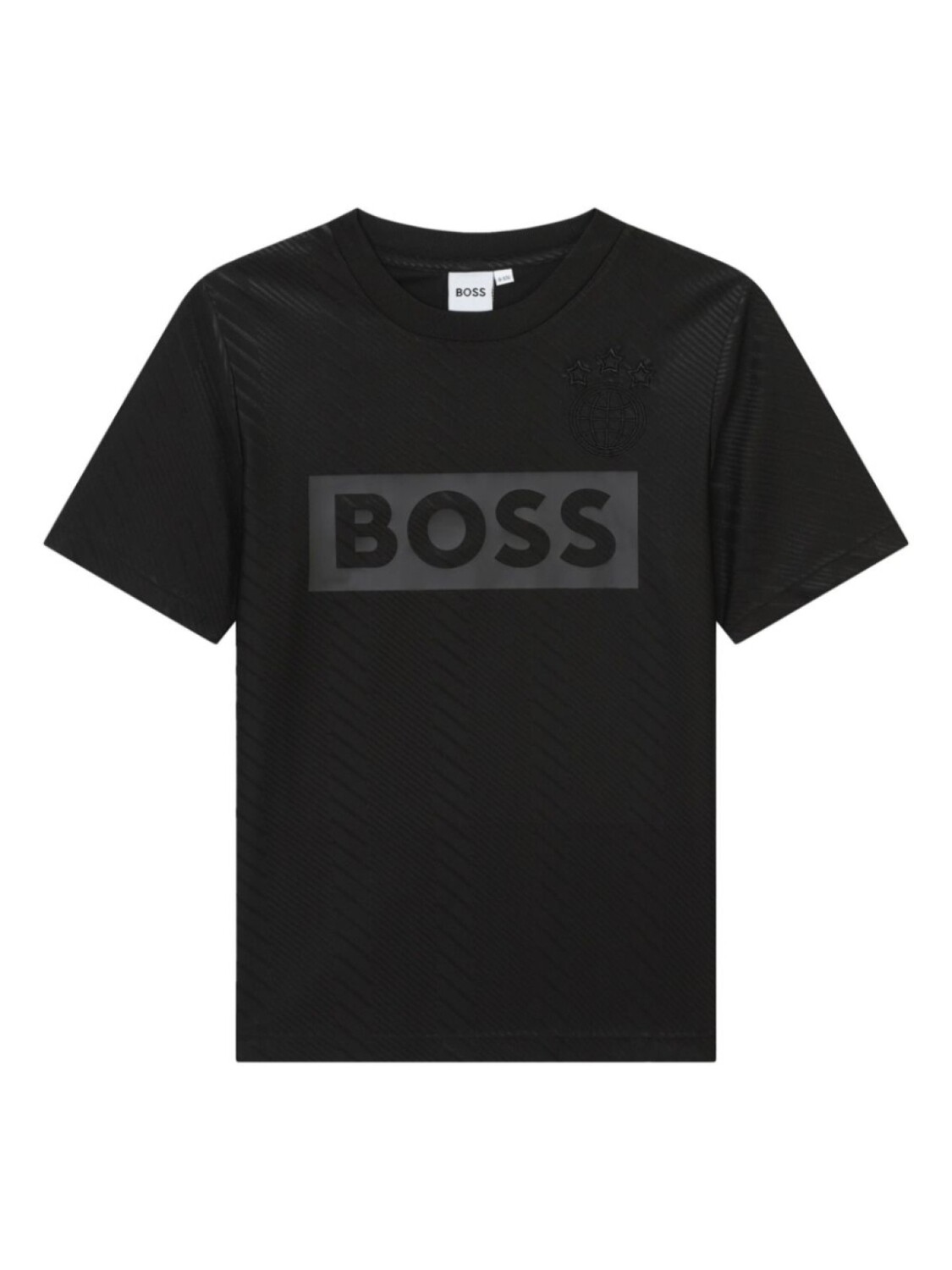 

BOSS Kidswear футболка с логотипом, черный