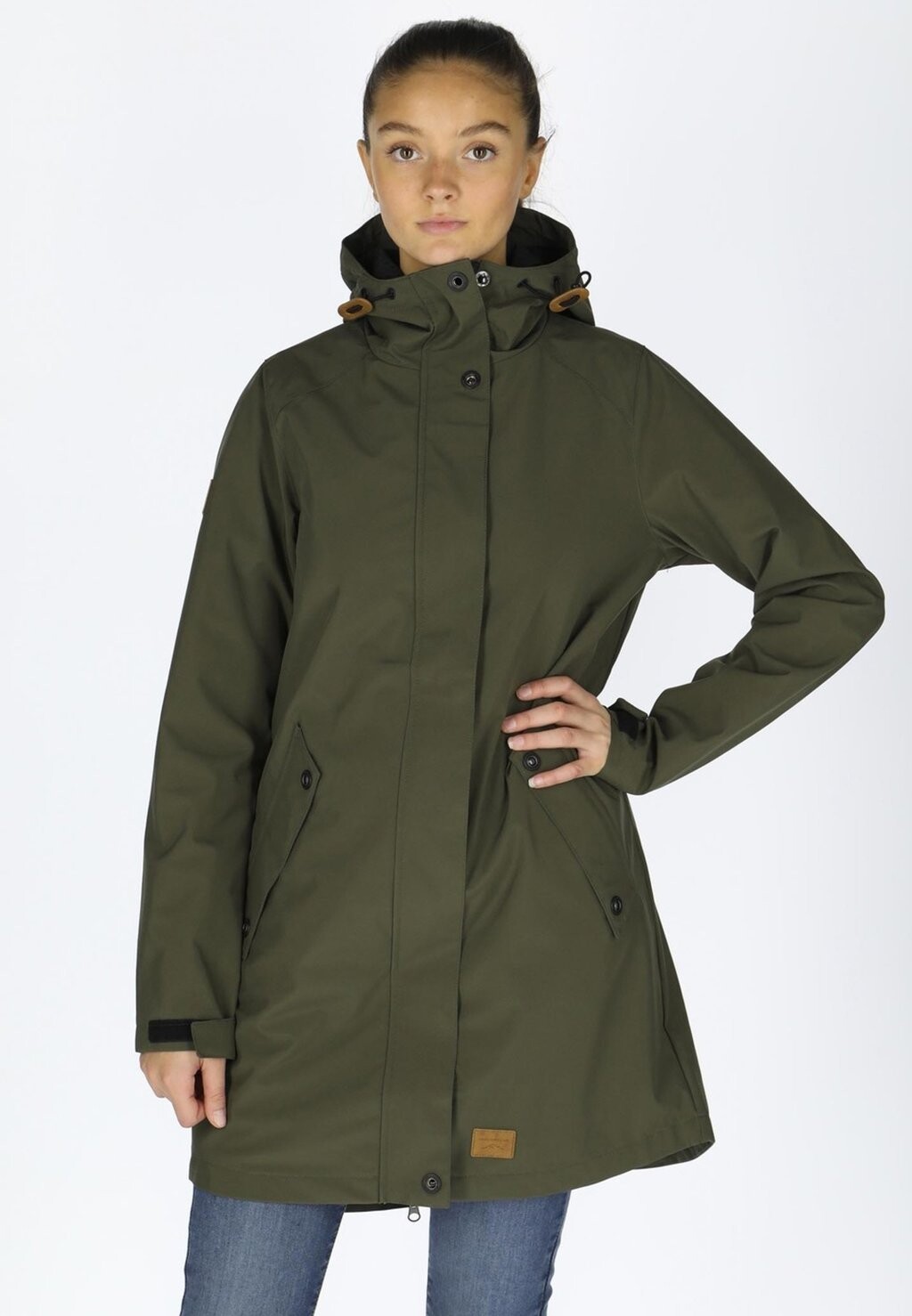 

Парка SAREK Swedemount, цвет dk olive