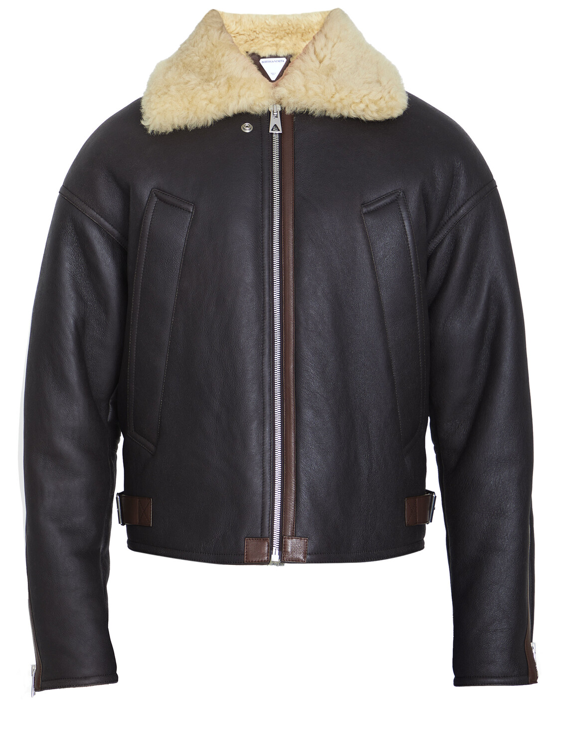 

Куртка Bottega Veneta Shearling, коричневый