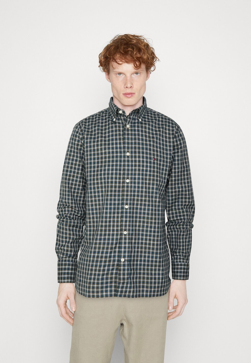 

Рубашка FLEX TARTAN Tommy Hilfiger, паттинг-грин