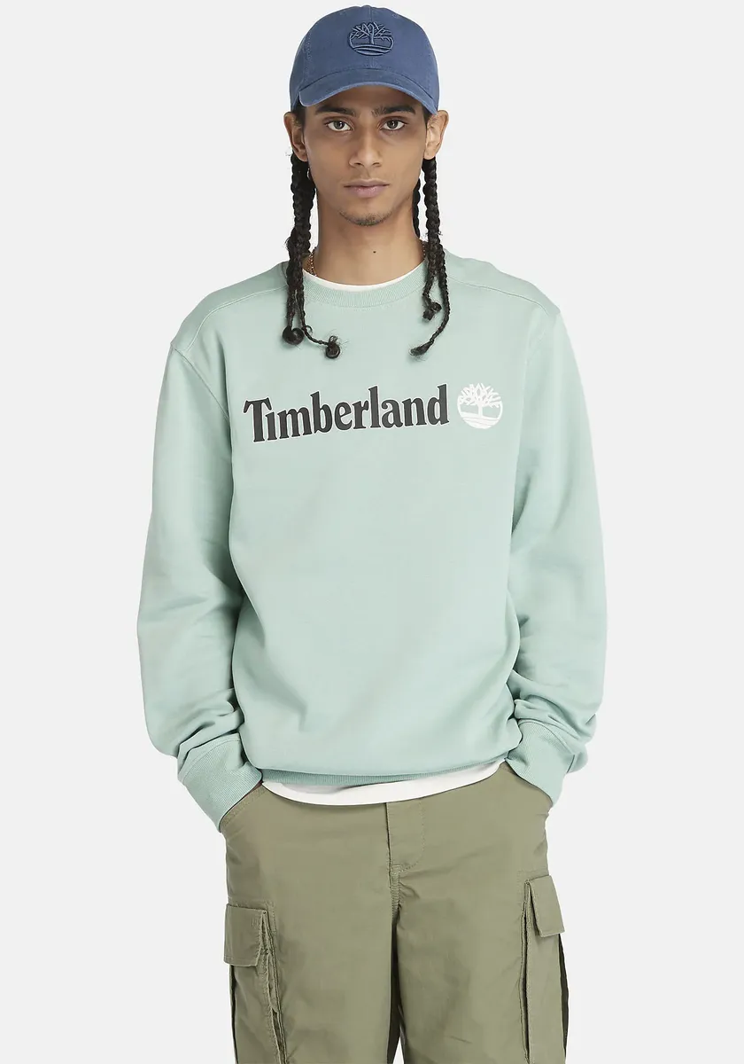 

Толстовка Timberland "KENNEBEC RIVER Linear Logo Crew Neck", зеленый