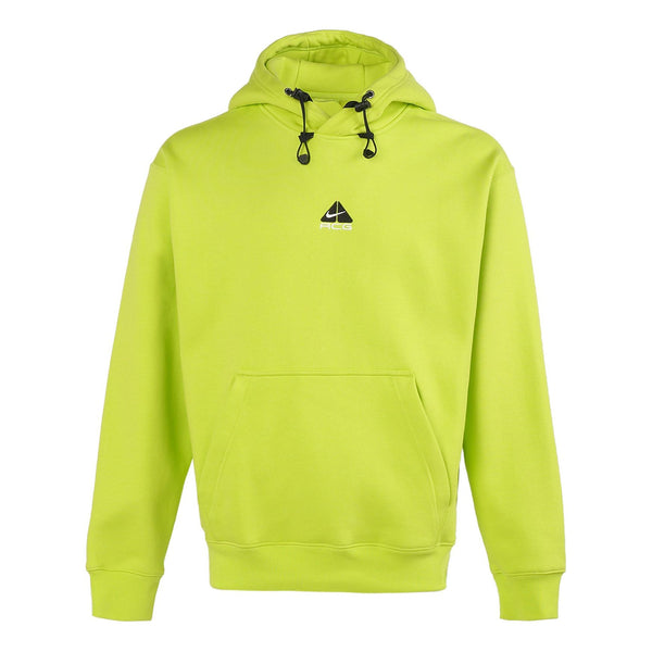 

Толстовка Nike ACG Therma-Fit Solid Color Logo Embroidered hooded Long Sleeves Unisex Fluorescent Green, мультиколор