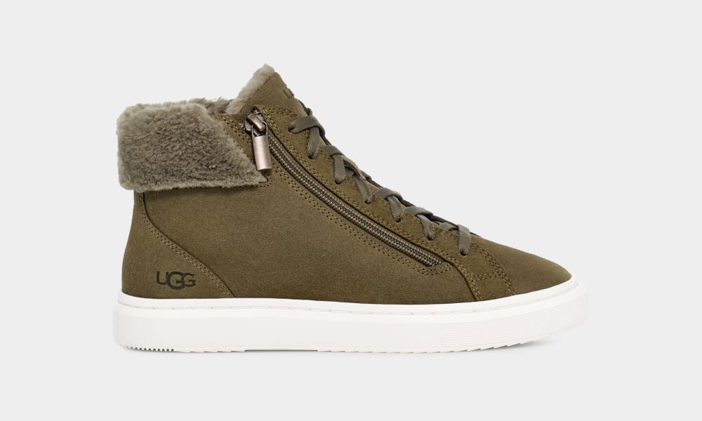 

Кроссовки Alameda Mid Zip UGG, зеленый