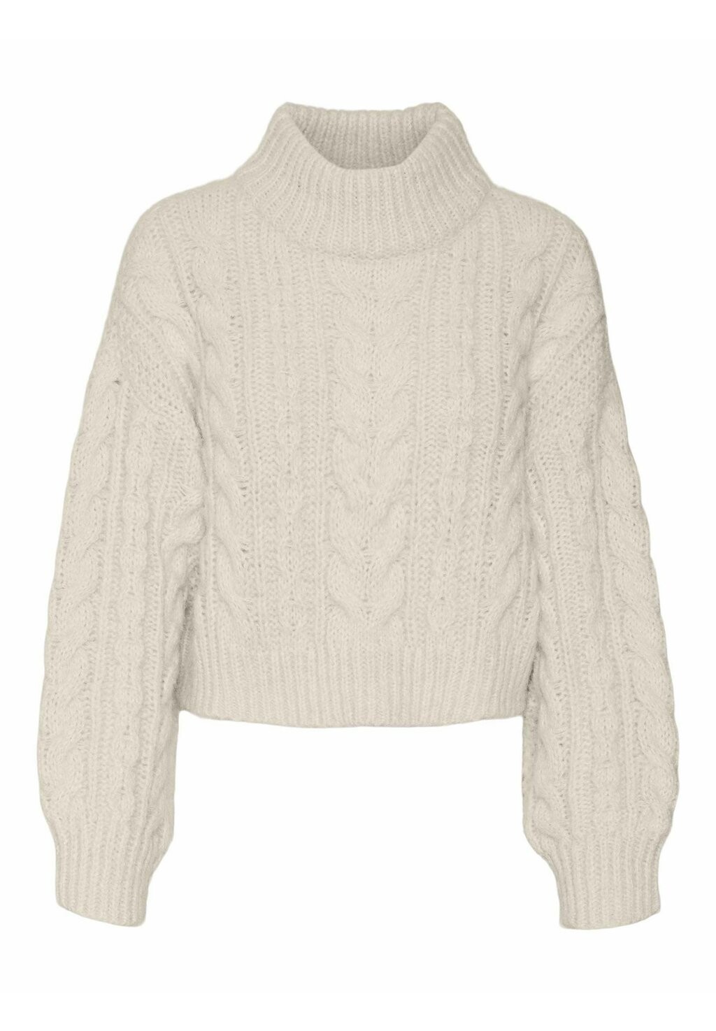 

Трикотаж трикотажа Vero Moda VMDREAM LS HIGHNCK CROP GA EXC, цвет birch