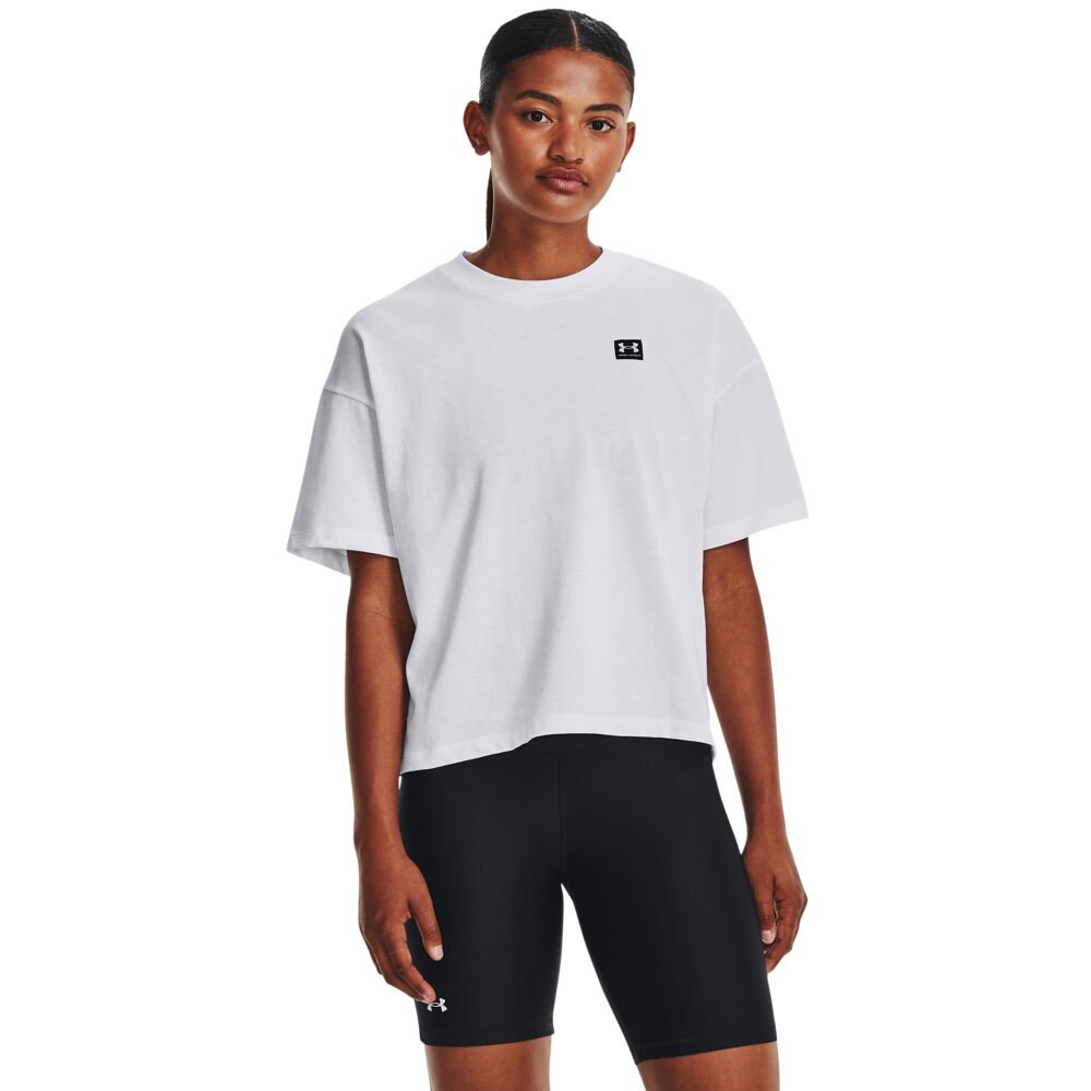 

Футболка Under Armour Logo LC Oversized HW, белый