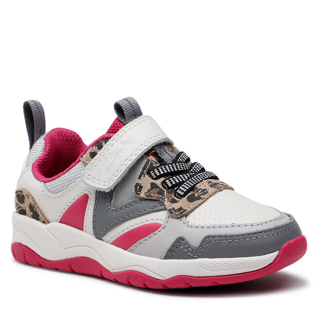 

Кроссовки Clarks ClowderRun K, белый цвет