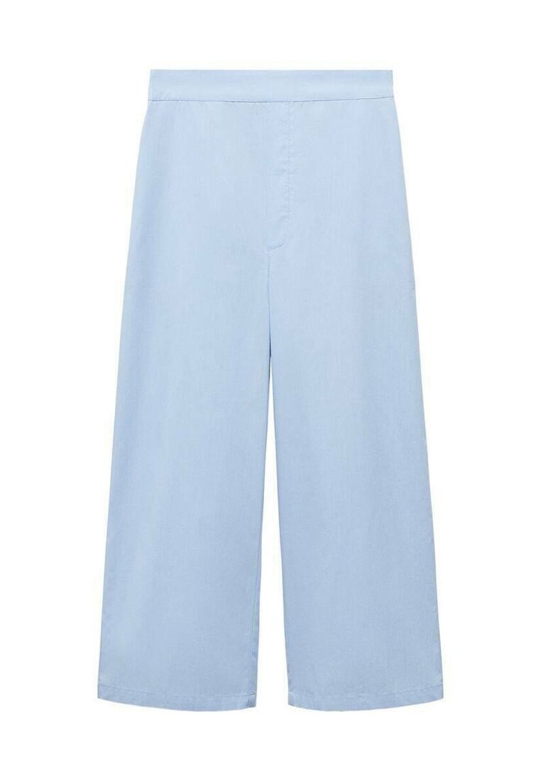 

Брюки из ткани FIBI Mango Kids, цвет blue