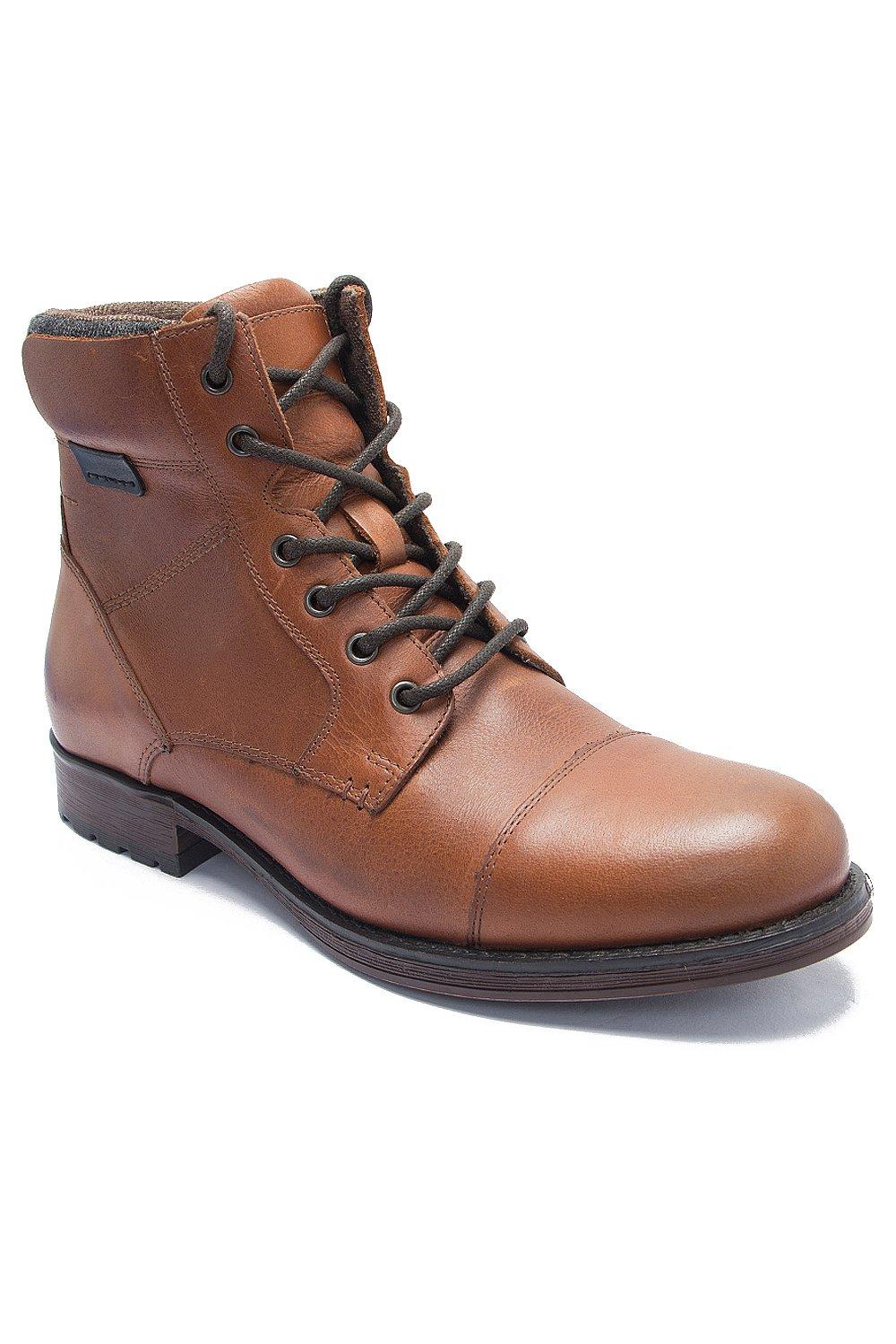 Кожаные повседневные ботинки дерби на молнии Hawkes до щиколотки Thomas Crick, коричневый формальная классическая обувь silwood удобная и прочная модная обувь thomas crick черный