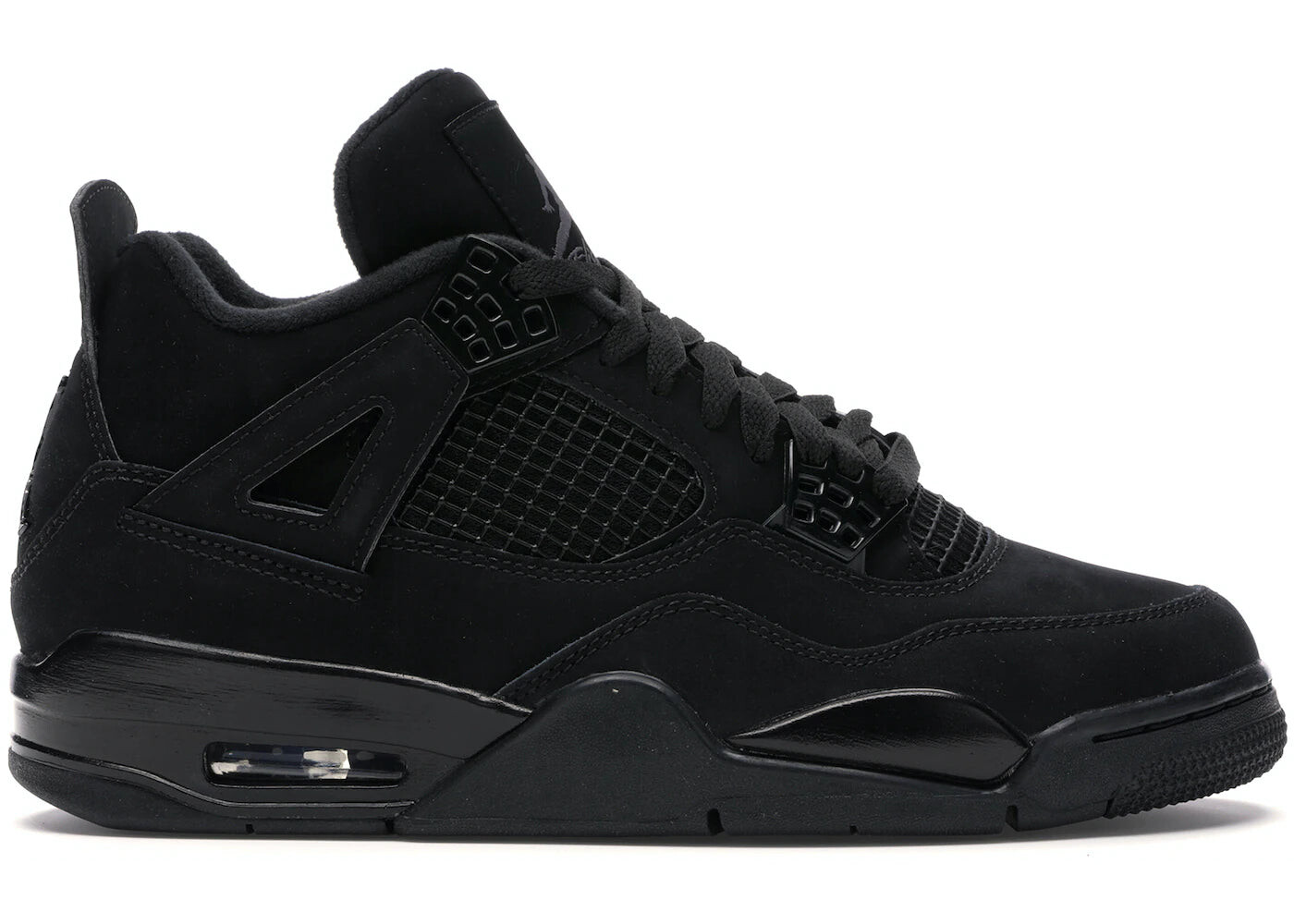 

Кроссовки Nike Air Jordan 4 Retro Black Cat (2020), черный