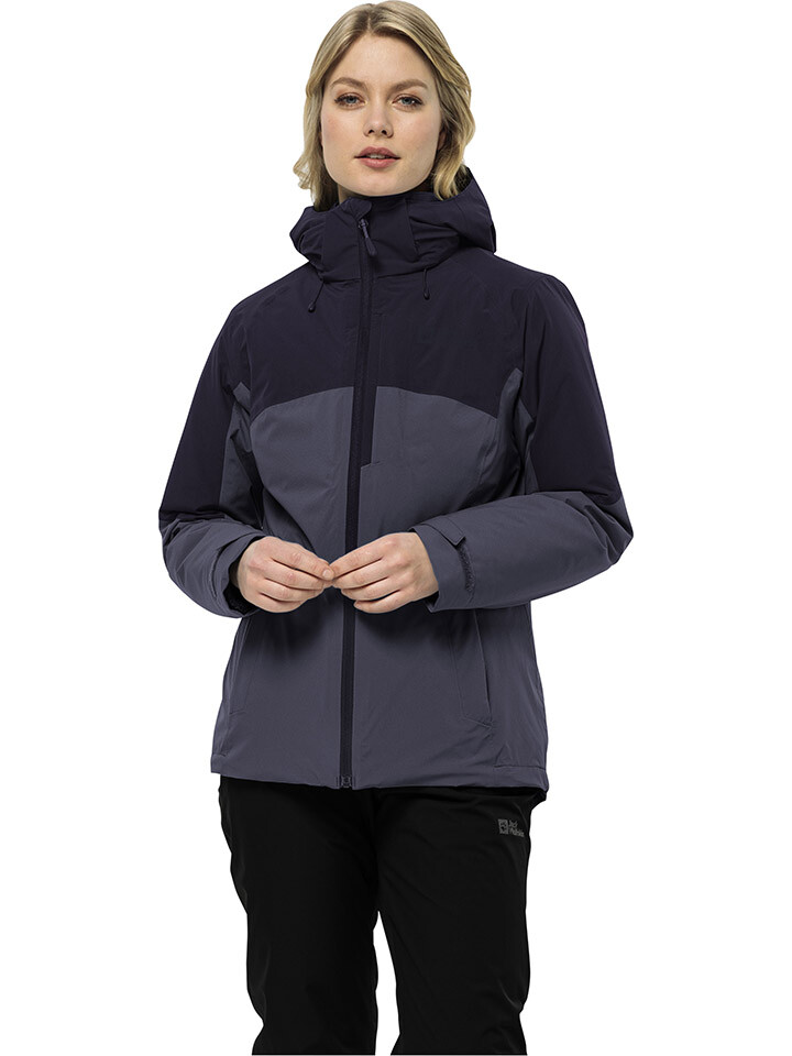 Куртка софтшелл Jack Wolfskin 3in1 Feldberg, темно синий