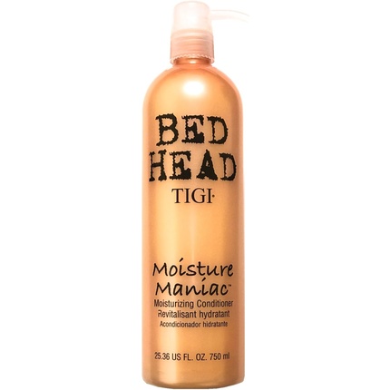 TIGI Bed Head Moisture Maniac Увлажняющий кондиционер, 25,36 унций увлажняющий кондиционер для волос tigi bed head moisture maniac 400 мл