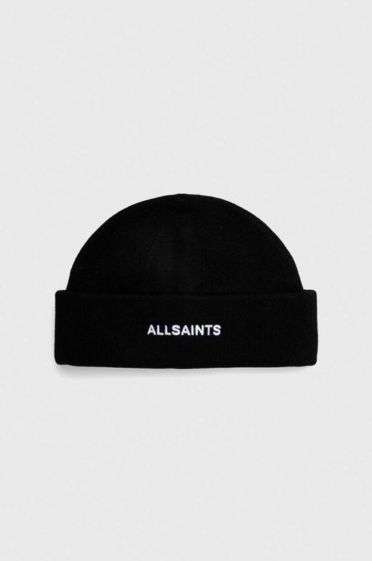 

Шапка из смесовой шерсти AllSaints, черный