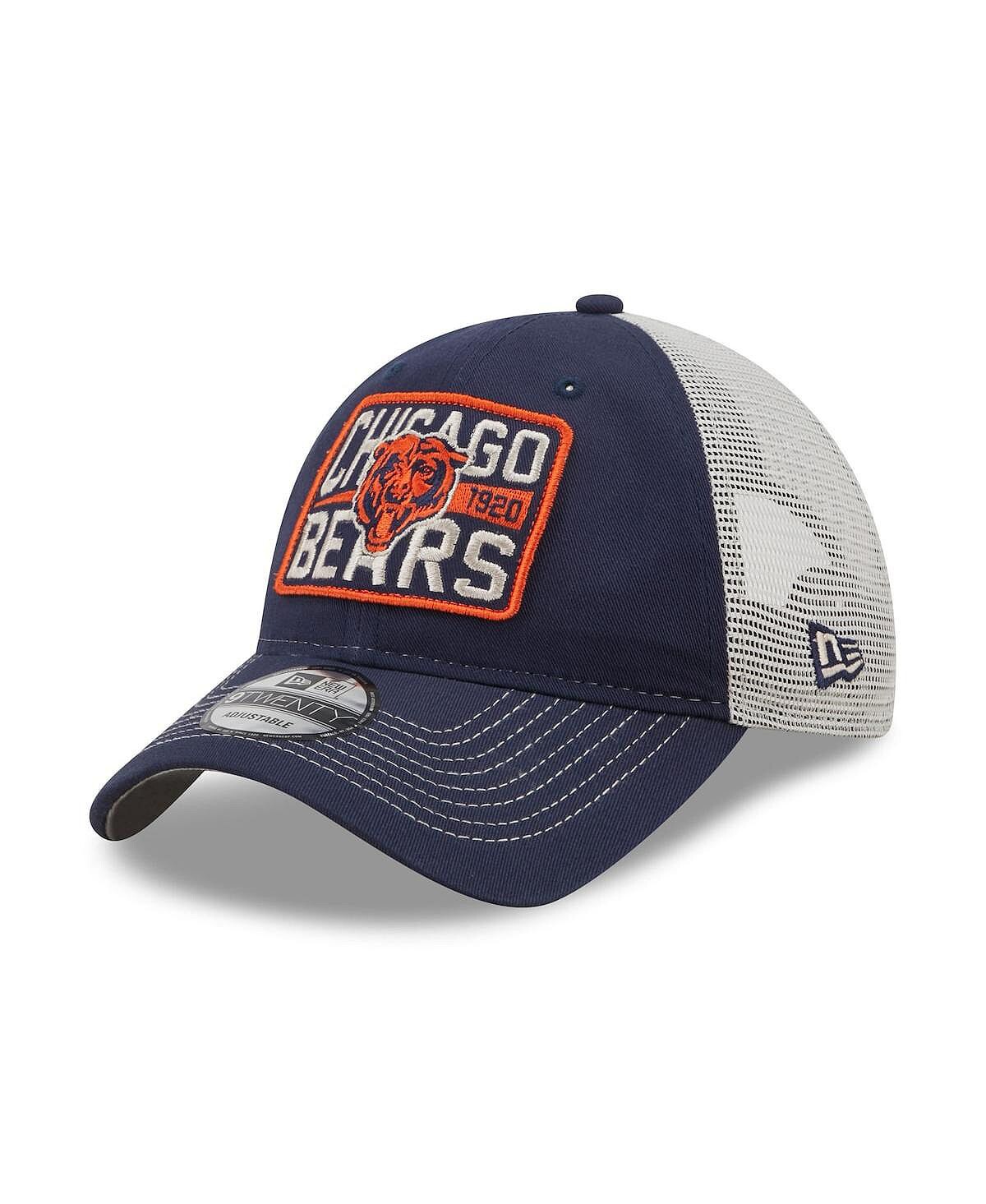 

Мужская темно-синяя кепка Chicago Bears Devoted Trucker 9Twenty Snapback темно-синего цвета New Era