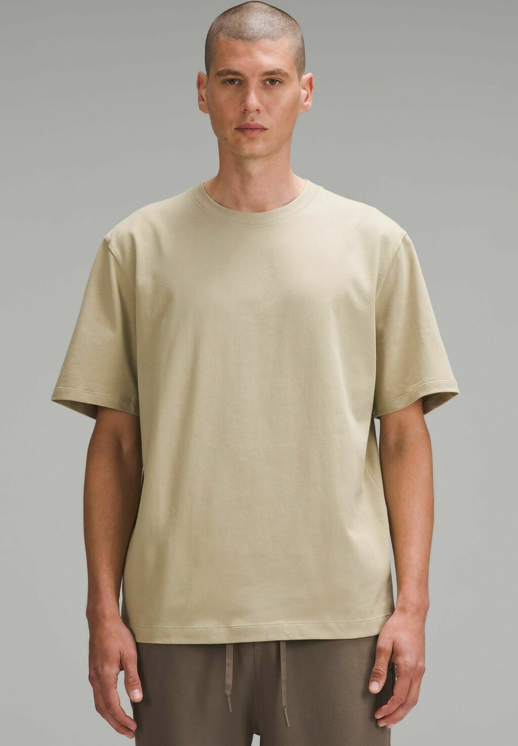 

Футболка базовая HEAVYWEIGHT lululemon, цвет compass khaki