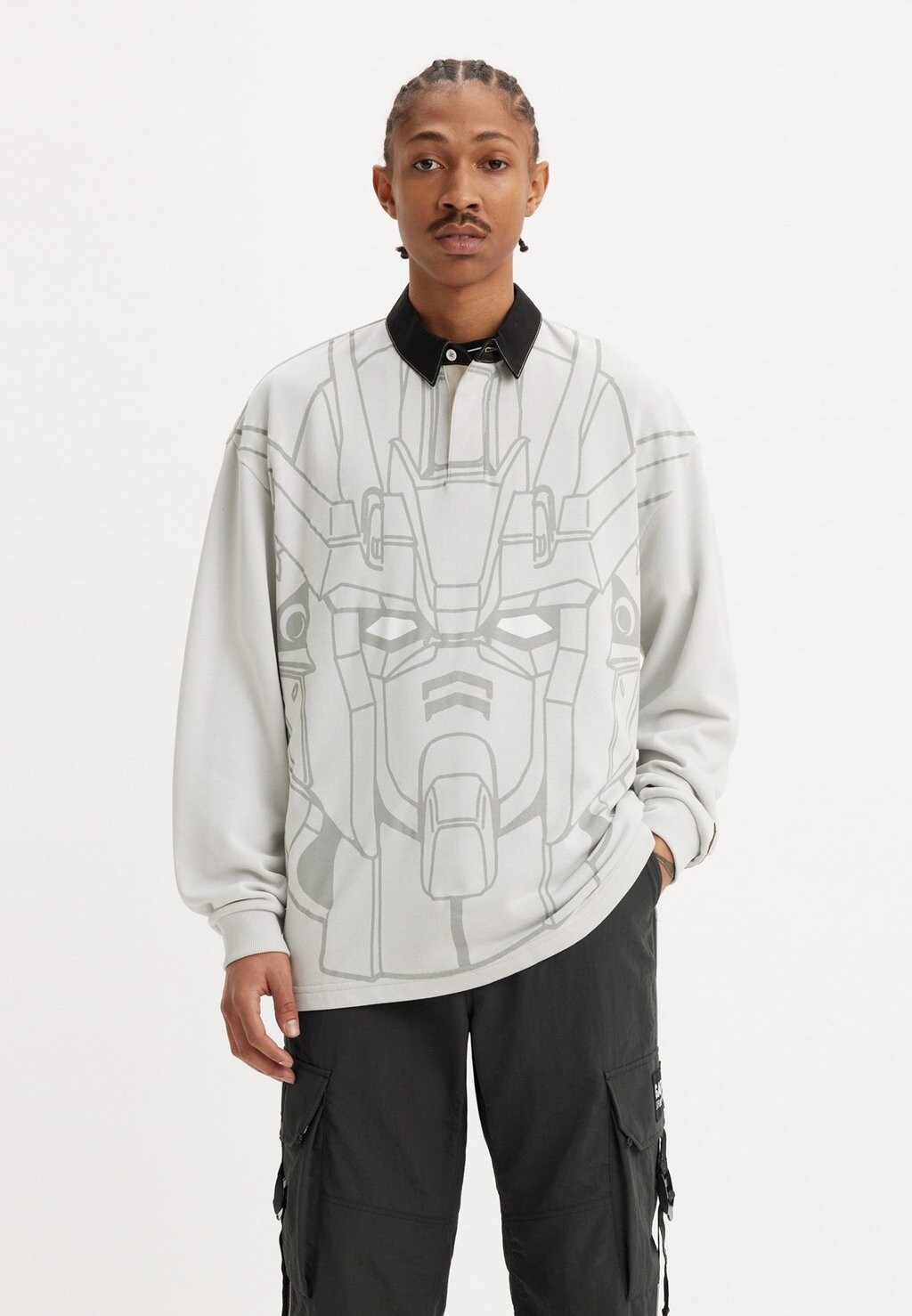 

Толстовка GUNDAM SEED RUGBY UNISEX Levi's, цвет robolution ruby