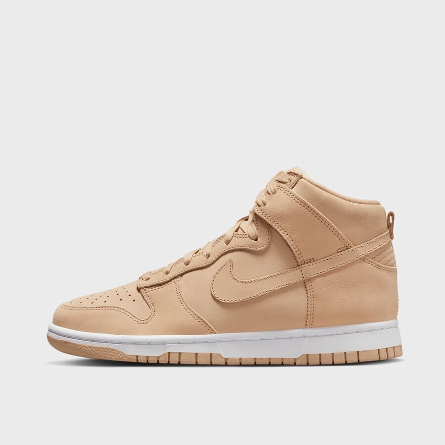 

Кроссовки WMNS Dunk High Premium NIKE, цвет vachetta tan/vachetta tan/white