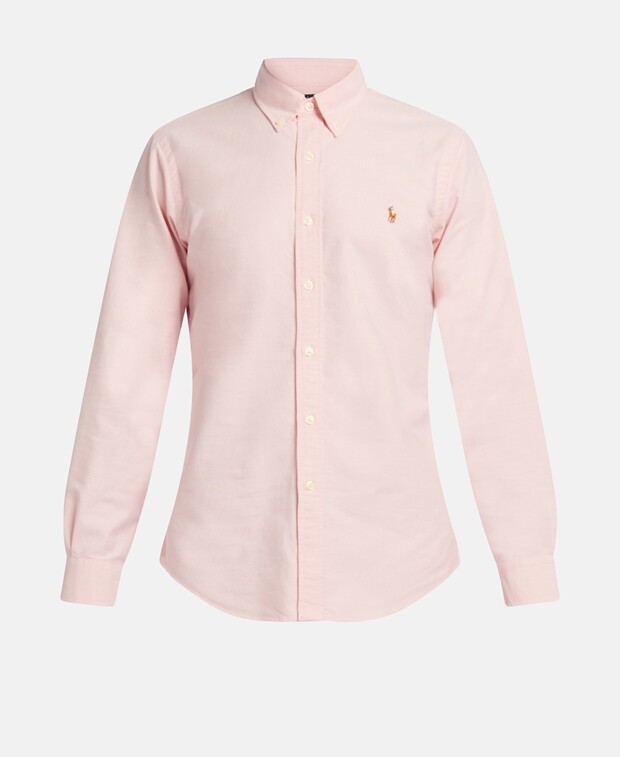 

Рубашка с длинными рукавами – повседневный крой Polo Ralph Lauren, розовый