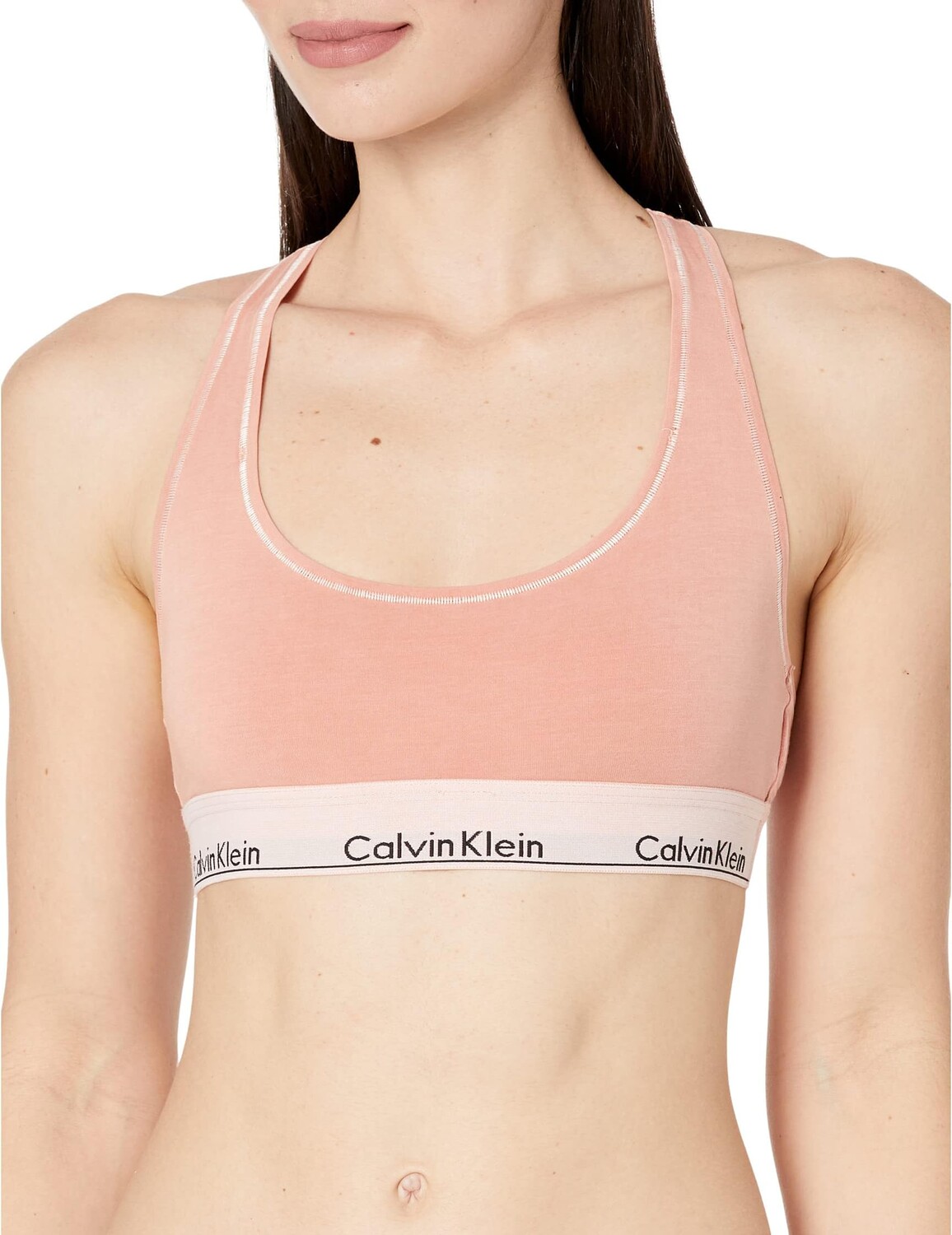

Бюстгальтер без подкладки Naturals Modern Cotton Mineral Dye Calvin Klein Underwear, цвет Rust