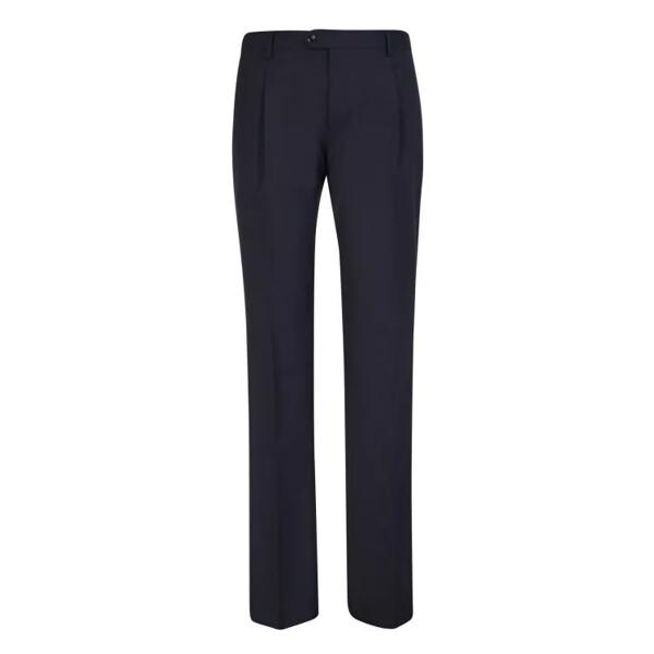 

Брюки wool trousers Lardini, синий