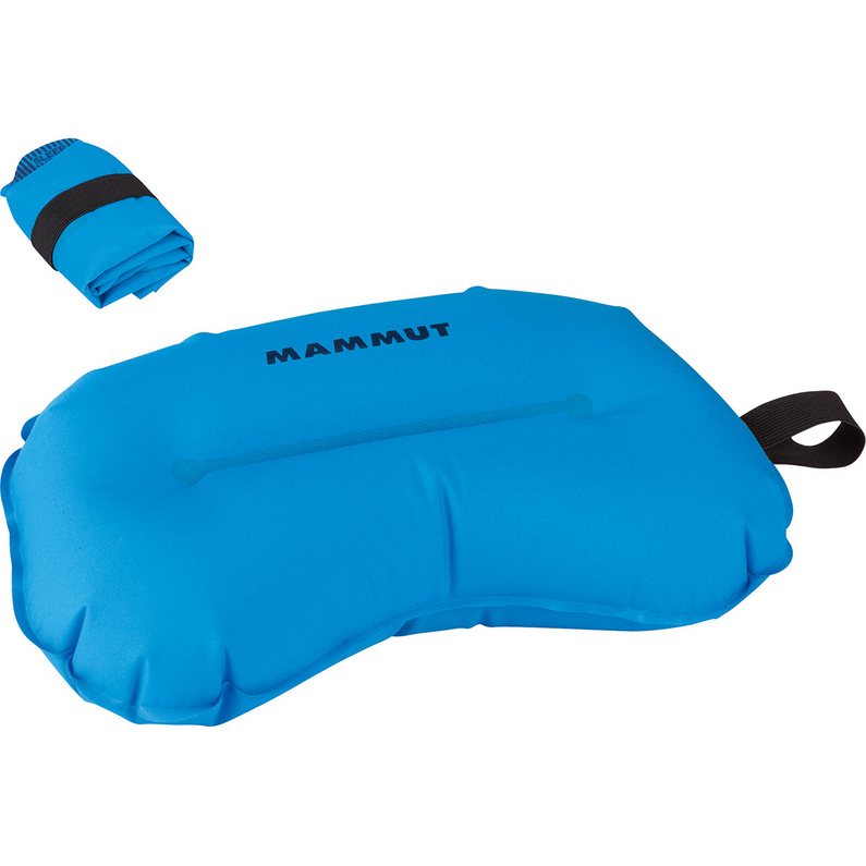 подушка надувная базовая оранжевый Воздушная подушка Mammut, синий