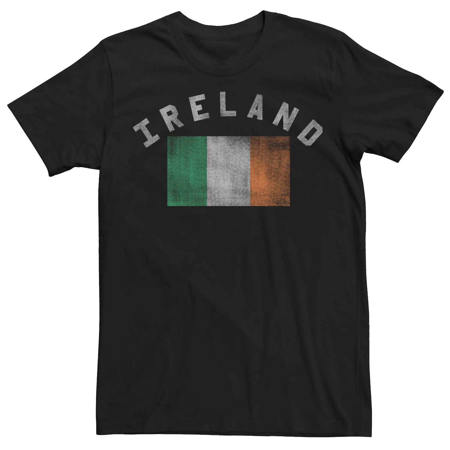 Мужская футболка с большим флагом Ирландии Licensed Character