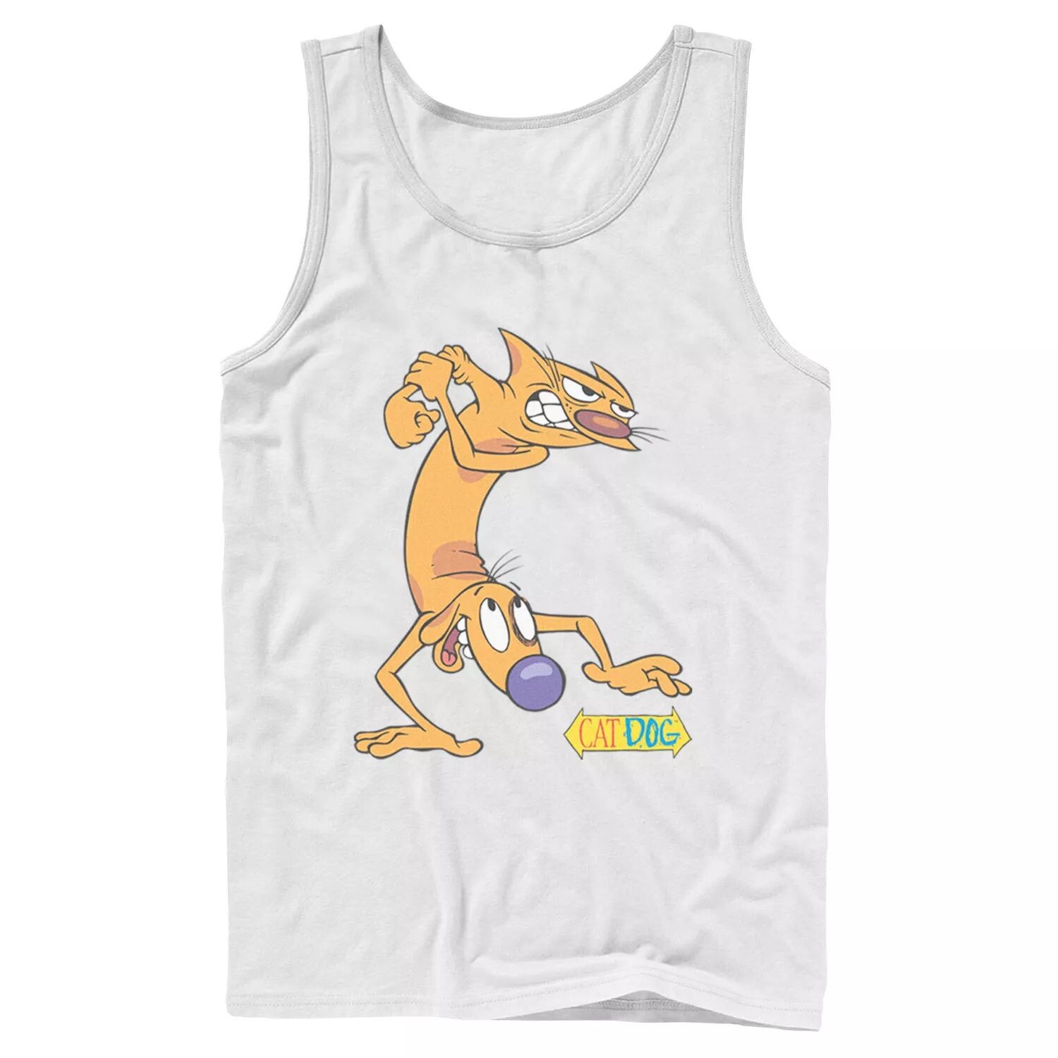 

Мужская майка Nickelodeon CatDog Tough Guys Licensed Character