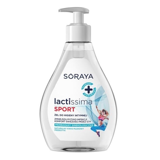 

Спортивный гель для интимной гигиены, 300 мл Soraya, Lactissima