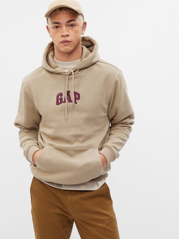 

Худи с логотипом Gap, коричневый