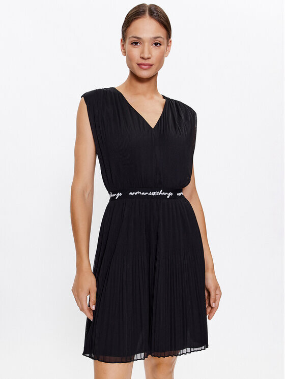 

Платье на каждый день, стандартного кроя Armani Exchange, черный