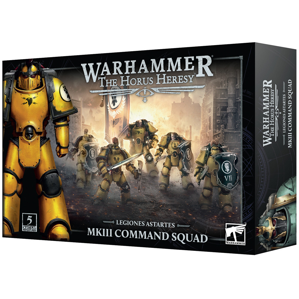 

Миниатюра Games Workshop Legiones Astartes: MKIII Command Squad