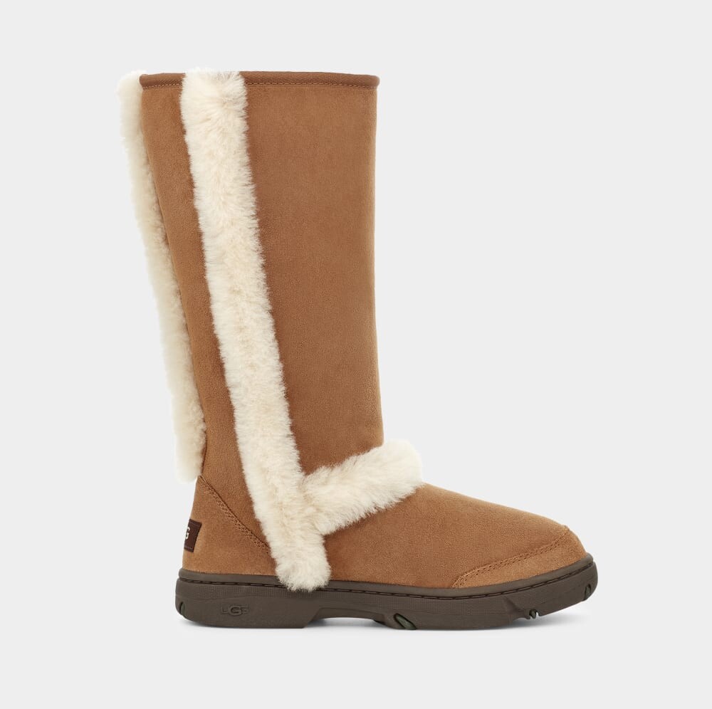 

Сапоги Sunburst Tall UGG, коричневый