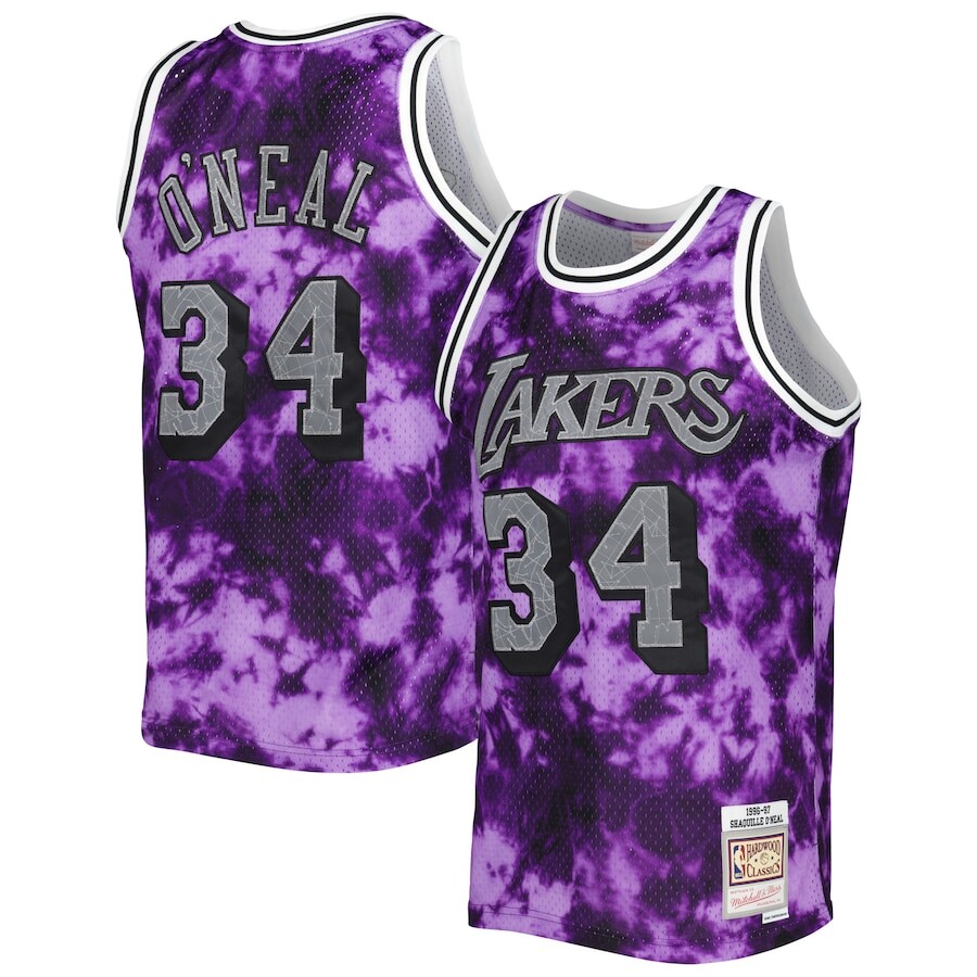 

Джерси Mitchell & Ness Los Angeles Lakers, фиолетовый