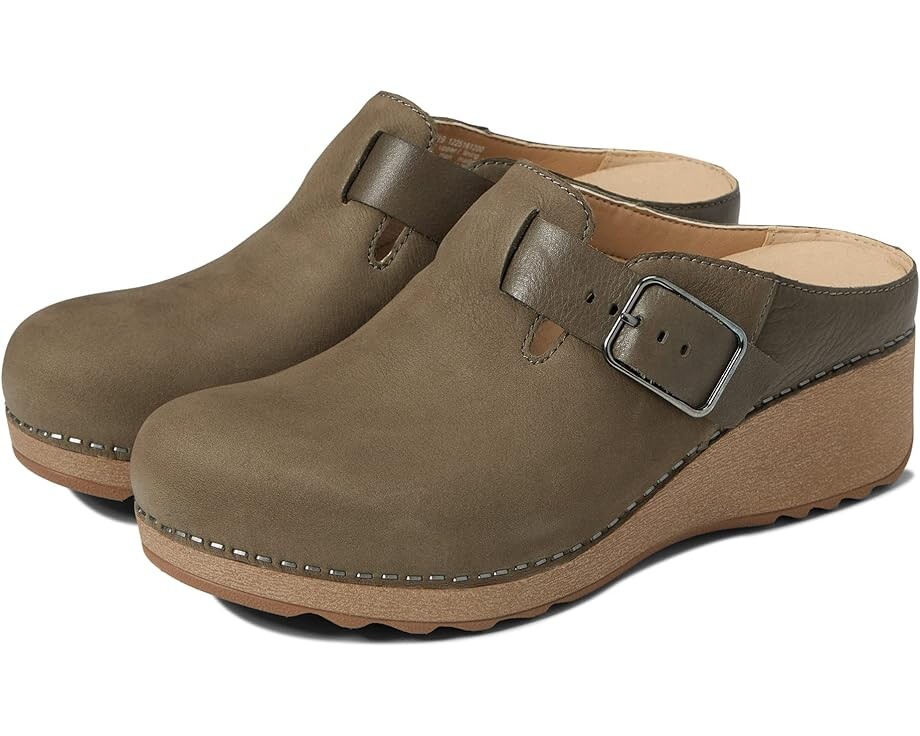 

Сабо Dansko Caia, цвет Taupe Milled Nubuck