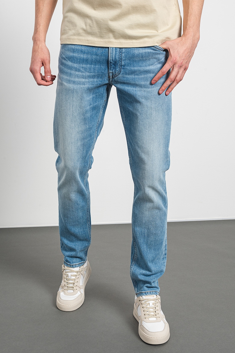 Узкие джинсы со средней посадкой на талии Gant, синий узкие джинсы со средней посадкой на талии q s by s oliver черный