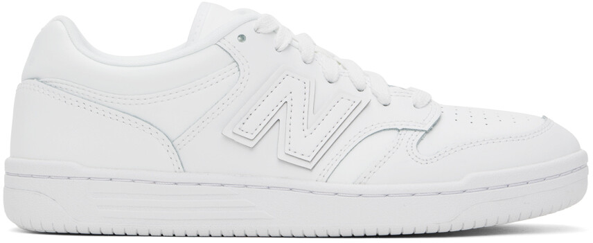 

Белые кроссовки 480 New Balance, цвет White