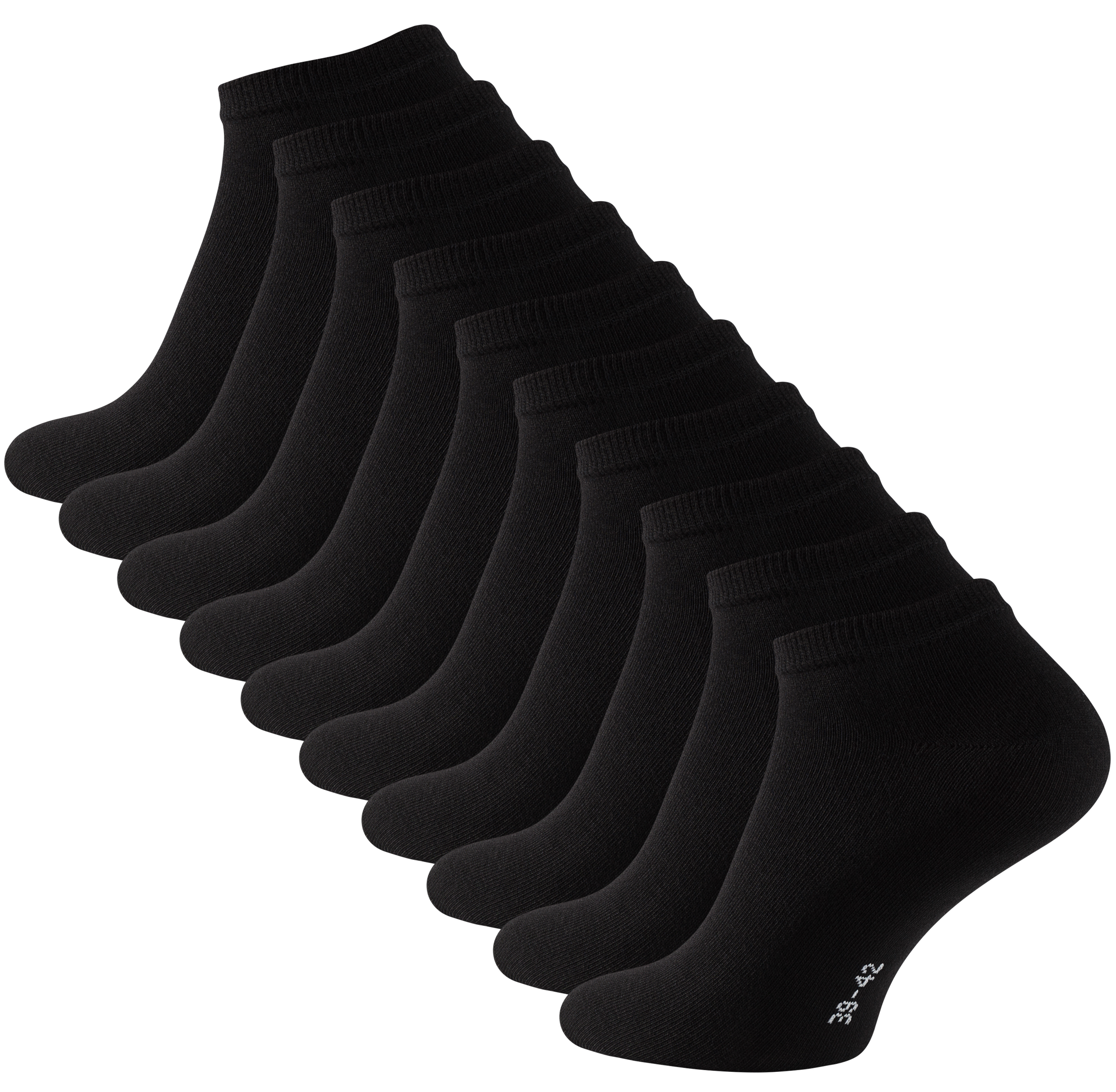 цена Носки Cotton Prime 10 шт COTTON Essentials Sneaker, черный
