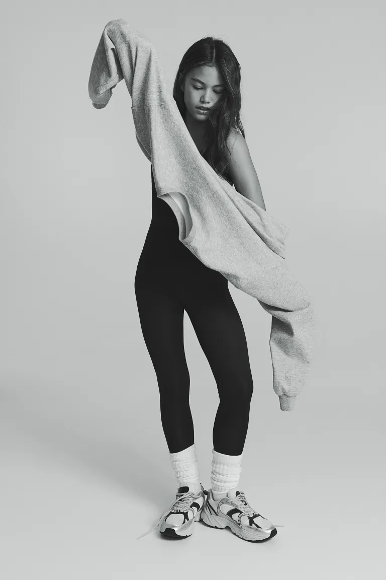

Спортивная толстовка H&M, серый