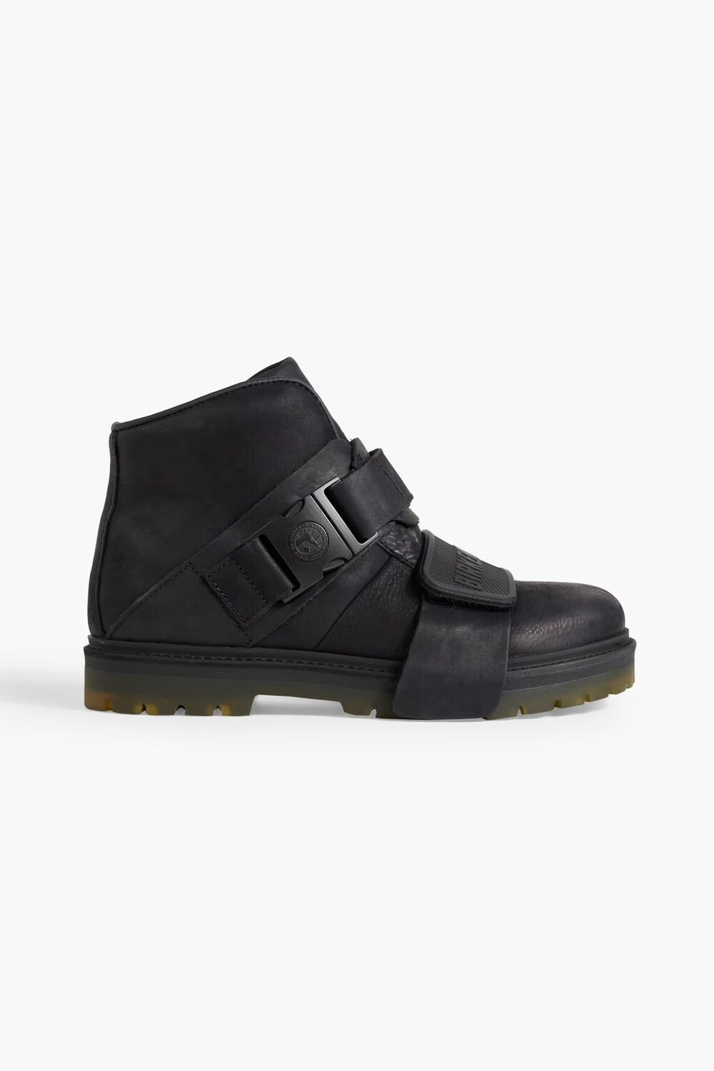 

Кожаные ботильоны Hancock Rotterhiker Rick Owens X Birkenstock, черный