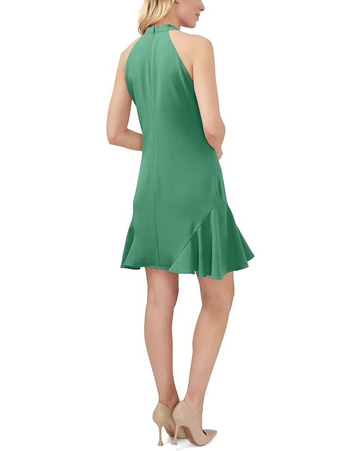 Платье CeCe Halter Godet Dress, цвет Lush Green цена и фото