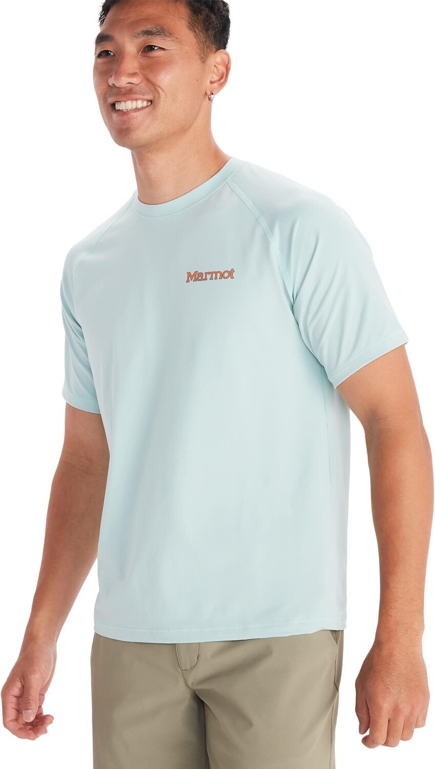 

Графика Windridge с коротким рукавом Marmot, цвет Cloud Blue