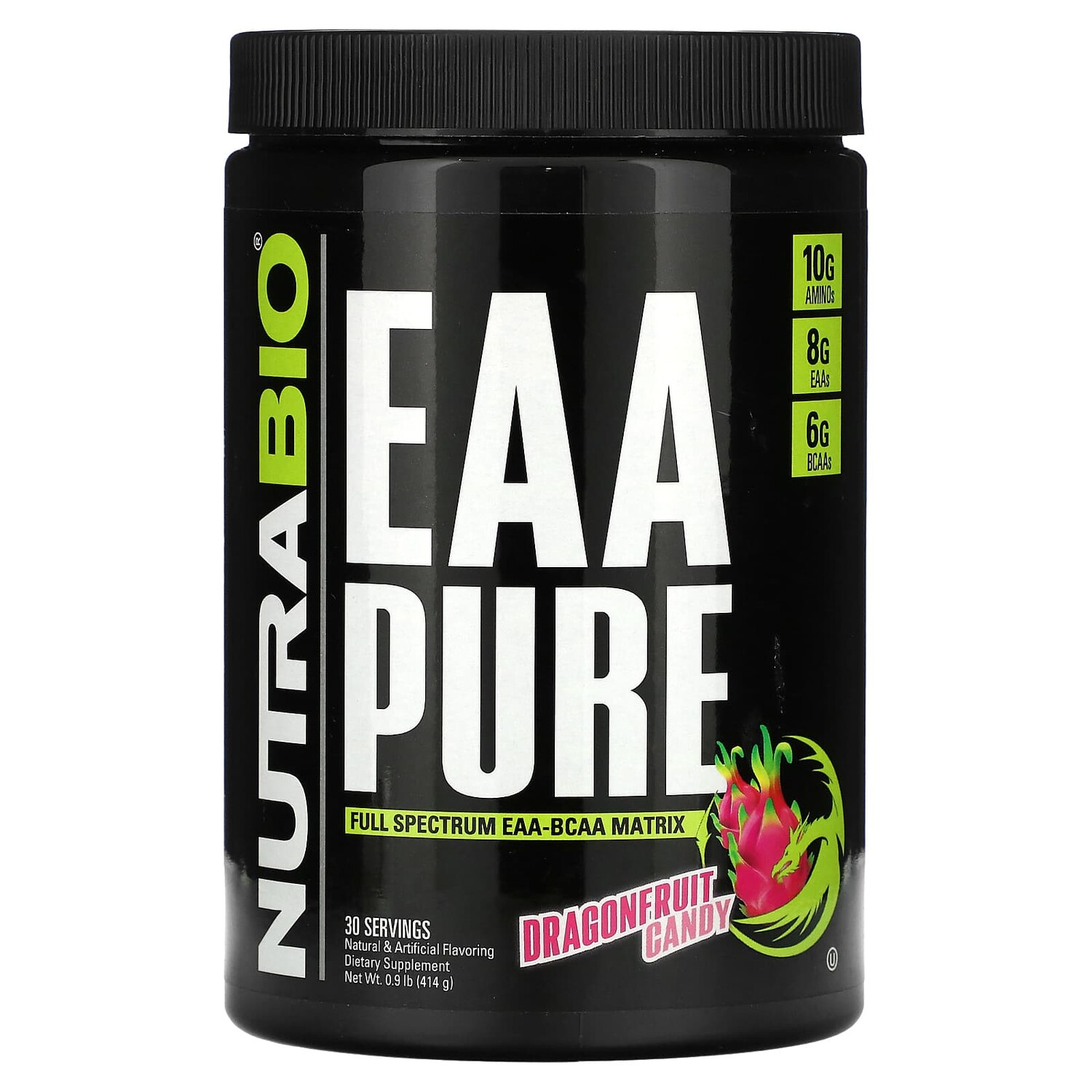 

EAA Pure, конфеты из драконьего фрукта, 414 г (0,9 фунта), NutraBio