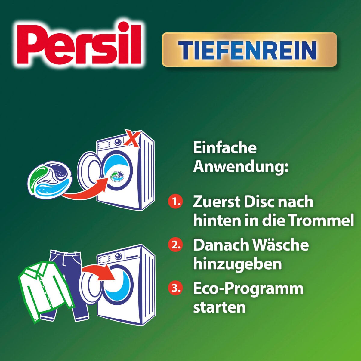 

Цветное моющее средство Диски Color 20Wl Persil