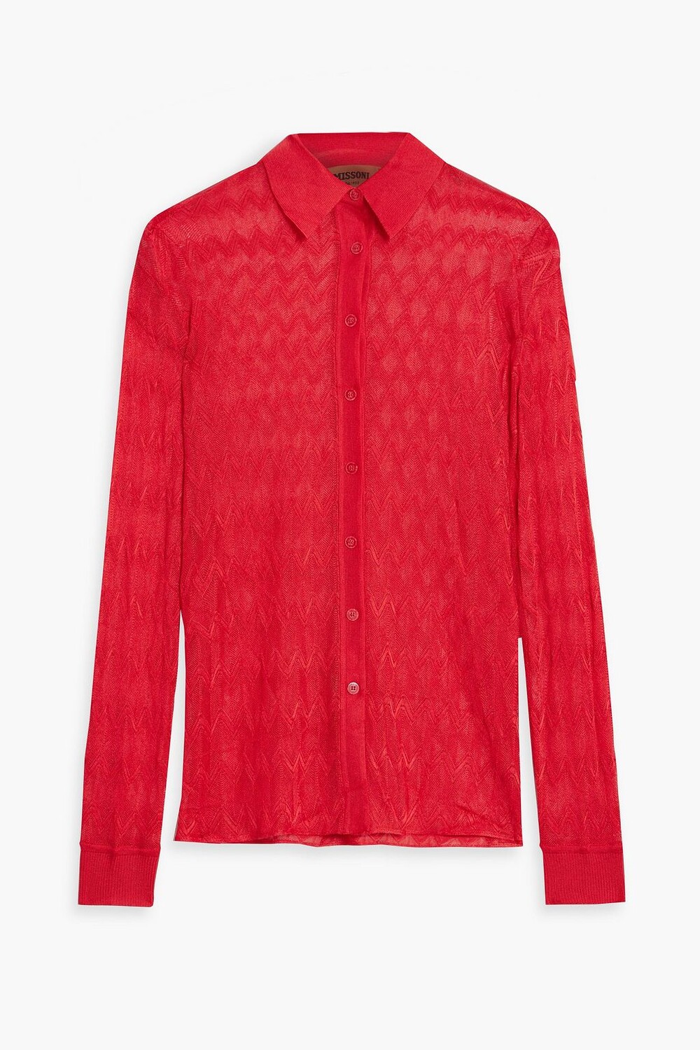 

Рубашка крючком MISSONI, красный