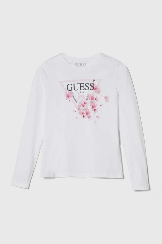 

Детская футболка с длинными рукавами Guess, белый