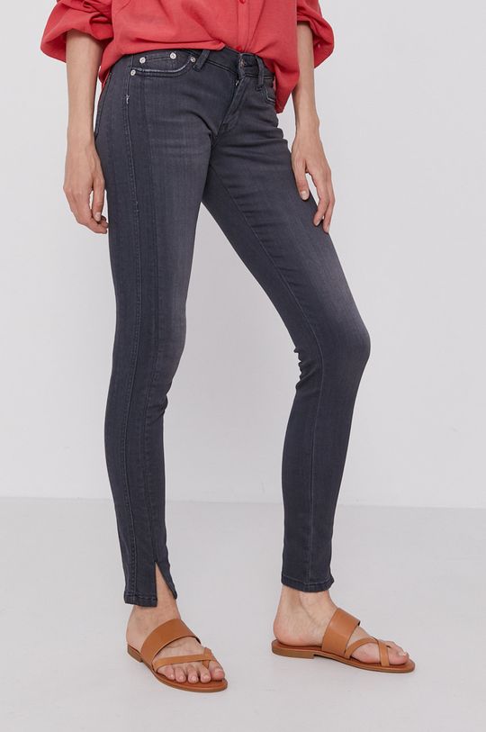 Джинсы Pepe Jeans, серый джинсы скинни pepe jeans средняя посадка стрейч размер 30 синий