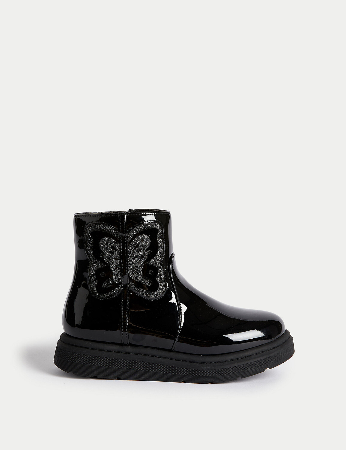 Детские патентованные ботинки челси Freshfeet (4 маленьких — 2 больших) Marks & Spencer