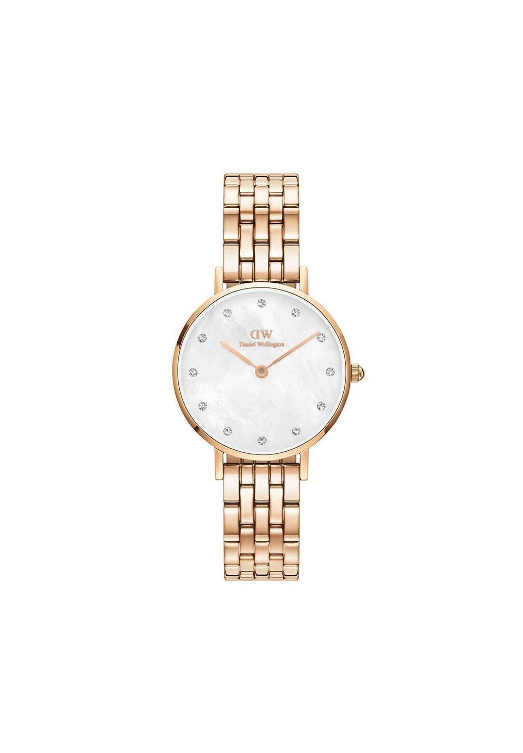 

Часы Petite Lumine 5 Link Mop Daniel Wellington, цвет rose gold-coloured